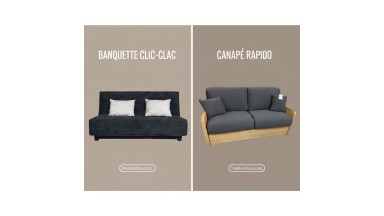 Canapé Rapido ou Clic-clac : lequel choisir pour un couchage quotidien ?